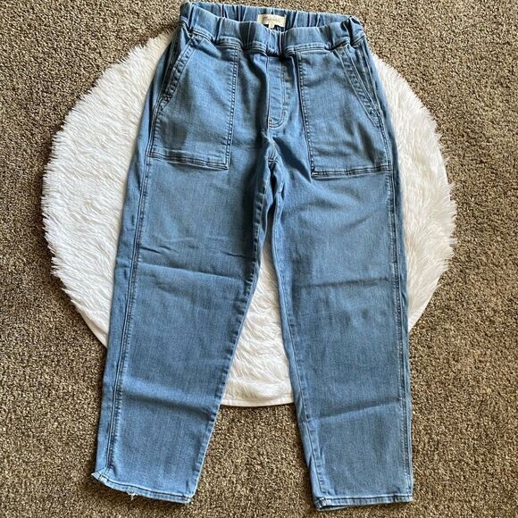 Madewell Jeans Pull On Elastic Waist Womens Size Medium - Picture 1 of 7